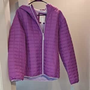 Cat & Jack Purple Kids Puffer Jacket
